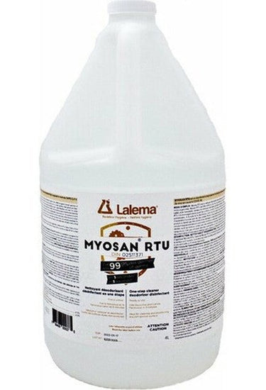 MYOSAN RTU 4L - Désinfectant Nettoyant Désodorisant Prêt à Utiliser